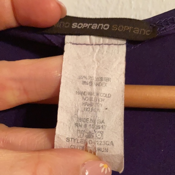 Like new Soprano Purple Cocktail Dress - Picture 5 of 8